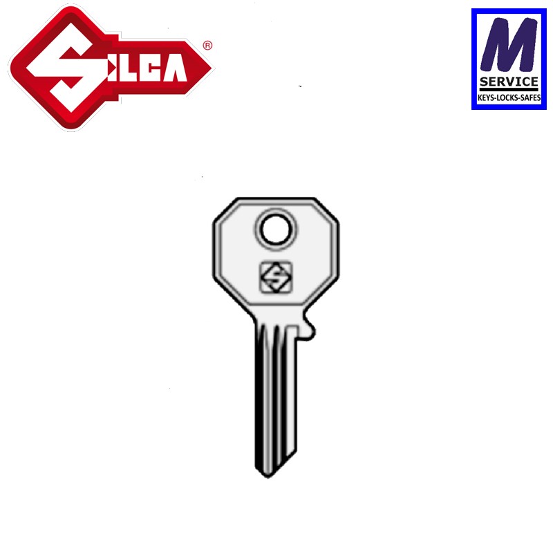 Silca RR1 Yale/Rolls Royce/Bently key blank