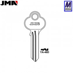 JMA YA46D Yale X Tech key blank
