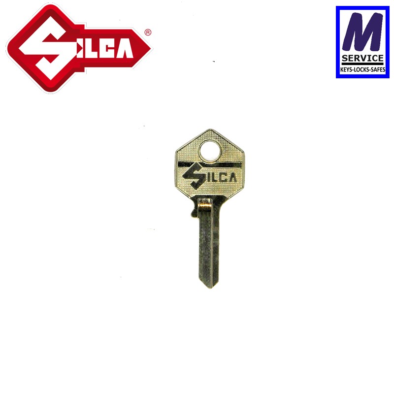 Silca YA14R Yale key blank Silca YA14R Yale key blank