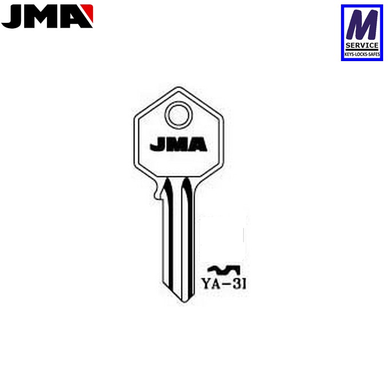 JMA YA3I Yale key blank JMA YA3I Yale key blank