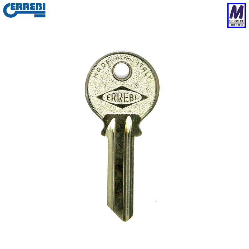 Errebi YG5S Yale key blank Errebi YG5S Yale key blank