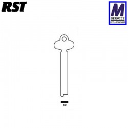 RST 82 flat steel key blank
