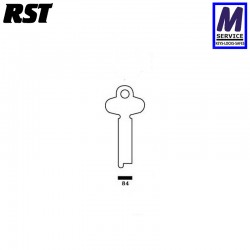 RST 84 flat steel key blank