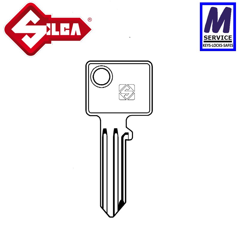 Silca BUR13 Burg key blank
