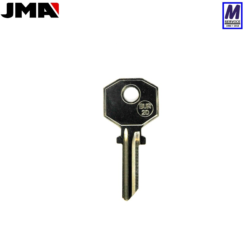 JMA BUR2D Burg key blank JMA BUR2D Burg key blank