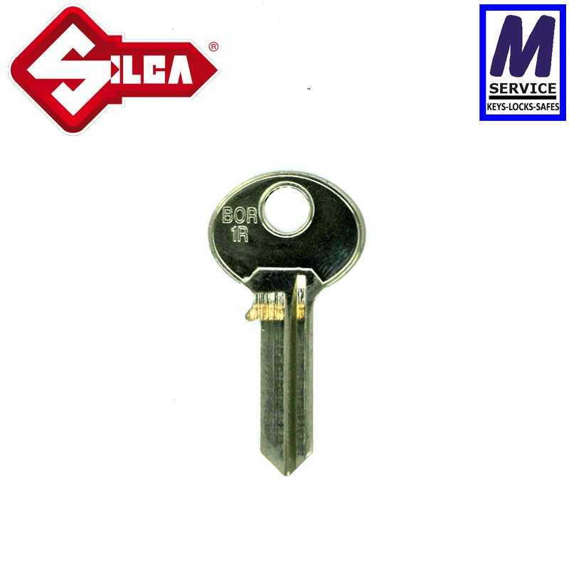 Silca BOR1R Bommer key blank Silca BOR1R Bommer key blank