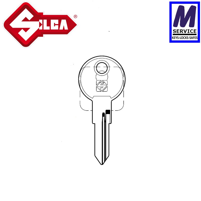 Silca BMB4 BMB key blank Silca BMB4 BMB key blank