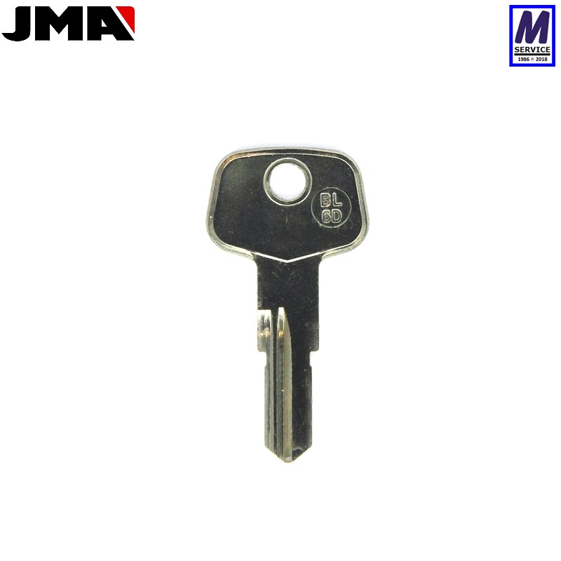 JMA BL6D Blau key blank