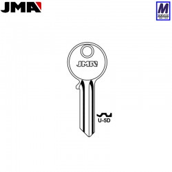 JMA U5D Universal key blank