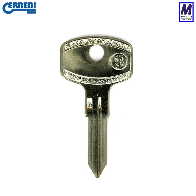 Errebi NS3R Datsun Nissan key blank