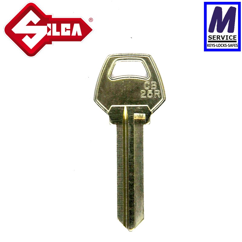 Silca CB25R Corbin key blank Silca CB25R Corbin key blank