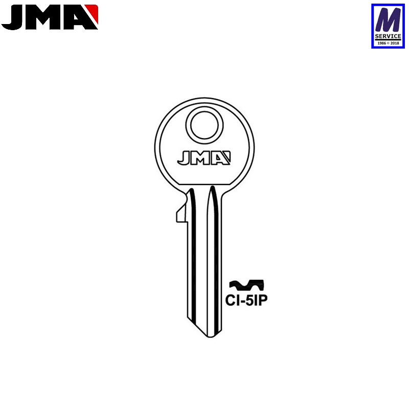 JMA CI5IP Cisa key blank JMA CI5IP Cisa key blank