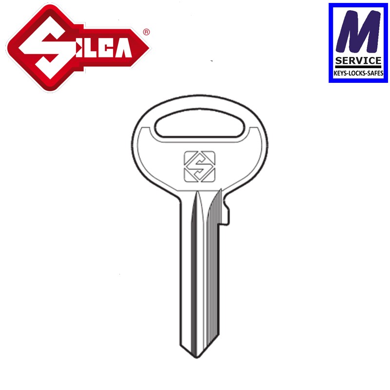Silca RC3R Ali/Cina/Eiko key blank Silca RC3R Ali/Cina/Eiko key blank