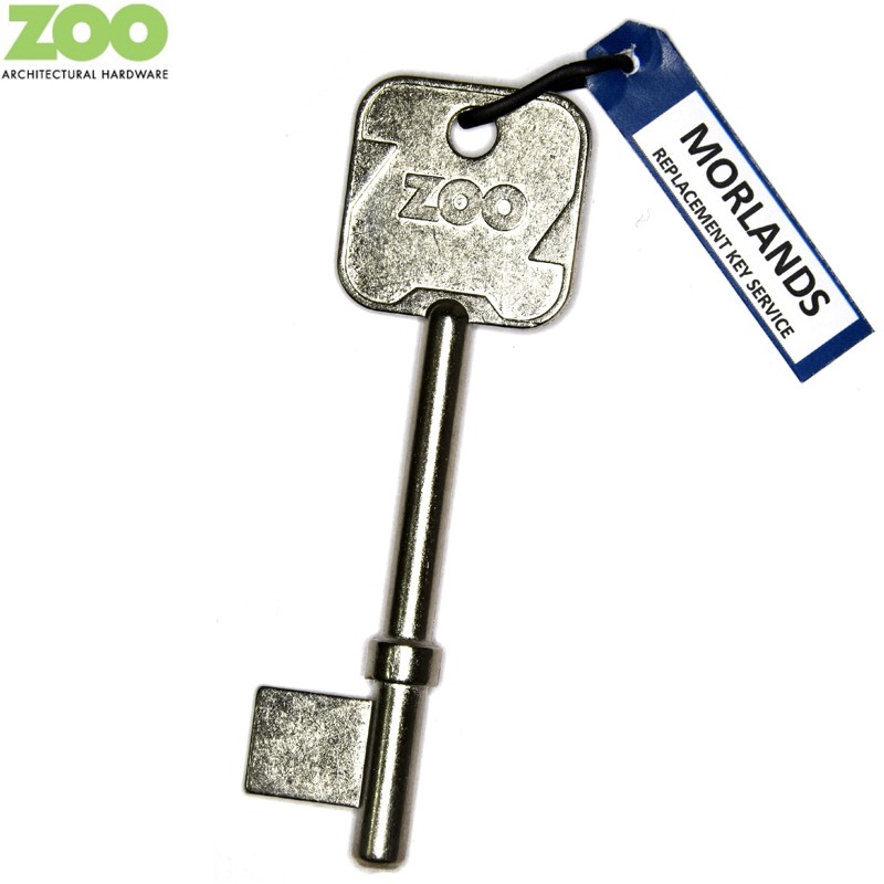Zoo Hardware 3 lever key blank.