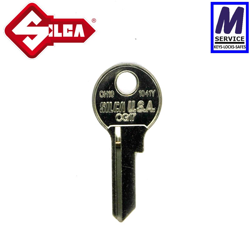 Silca CG17 Chicago key blank Silca CG17 Chicago key blank
