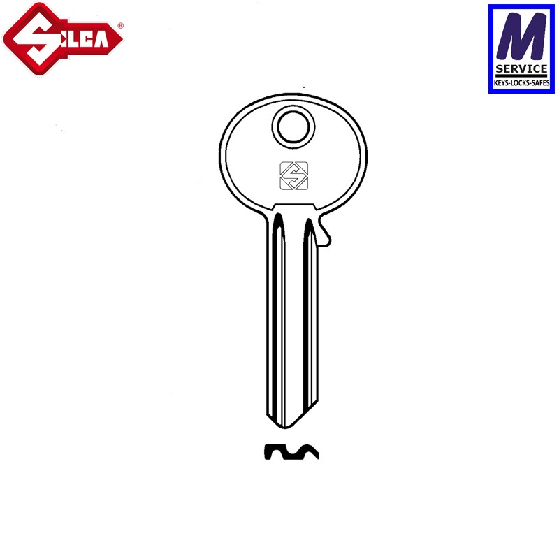 CES CE1 Silca key blank