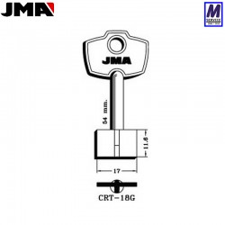 Cerutti CRT18G JMA key blank