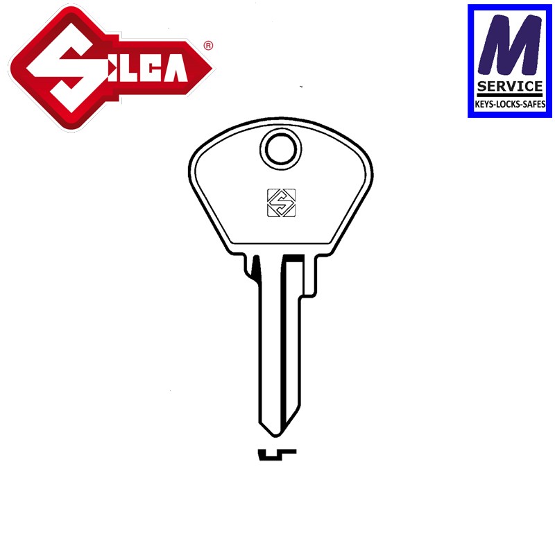 Sipea SIP2 Silca key blank