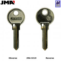 Ojmar OJ19 JMA key blank