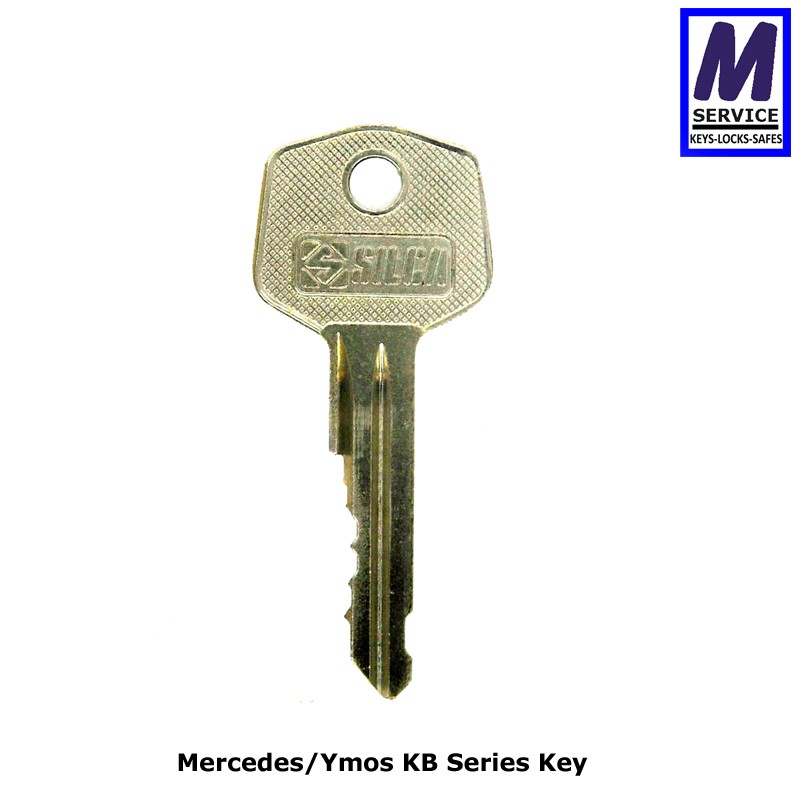 Mercedes Ymos KB Series cut key Mercedes Ymos KB Series cut key