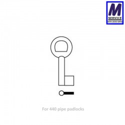 Squire 440 Pipe aftermarket key blank