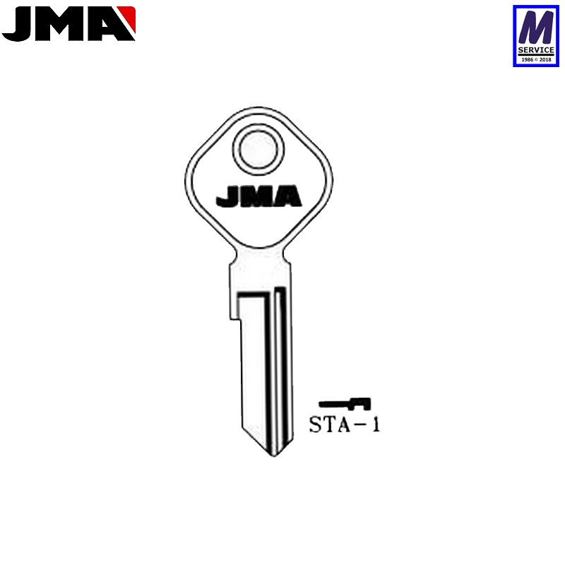 Star STA1 JMA key blank