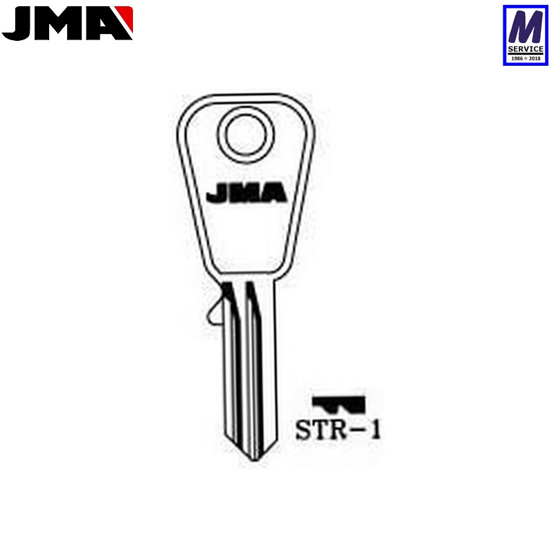 Strebor STR1 JMA key blank Strebor STR1 JMA key blank