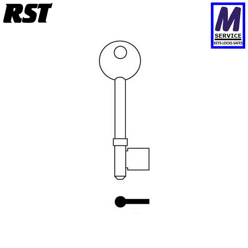 Union 181 RST key blank Union 181 RST key blank