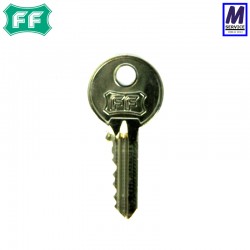 FF cut key for Facchinetti locks