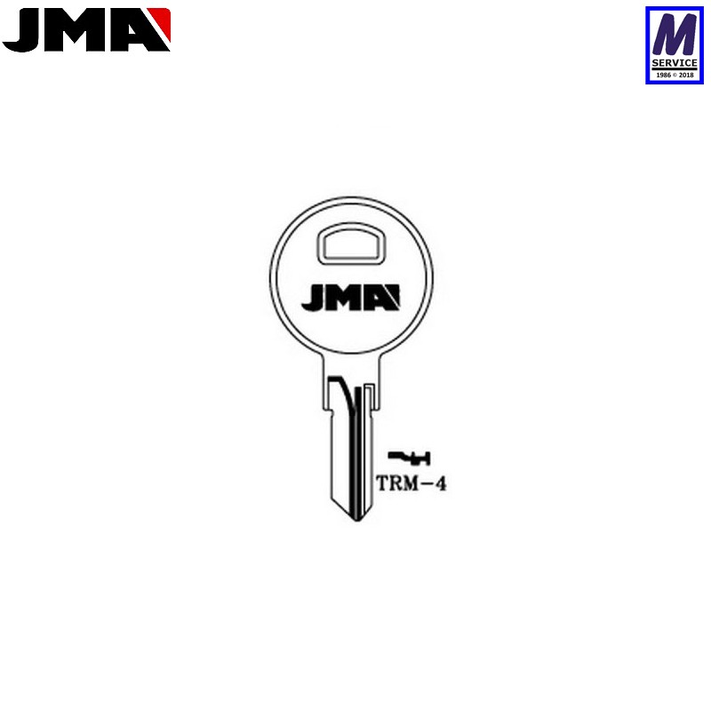 Tri-Mark TRM4 JMA Key Blank Tri-Mark TRM4 JMA Key Blank