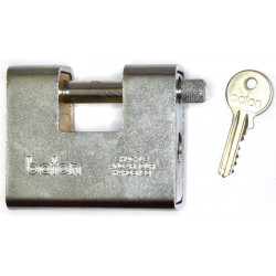 Baton Anvil block armored padlock