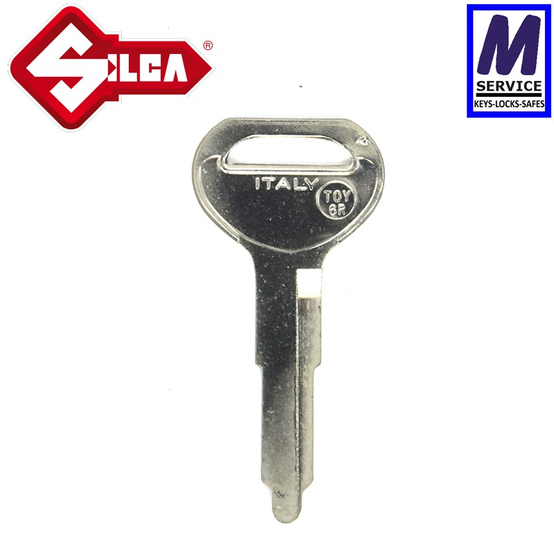 Toyota TOY6R Silca key blank Toyota TOY6R Silca key blank