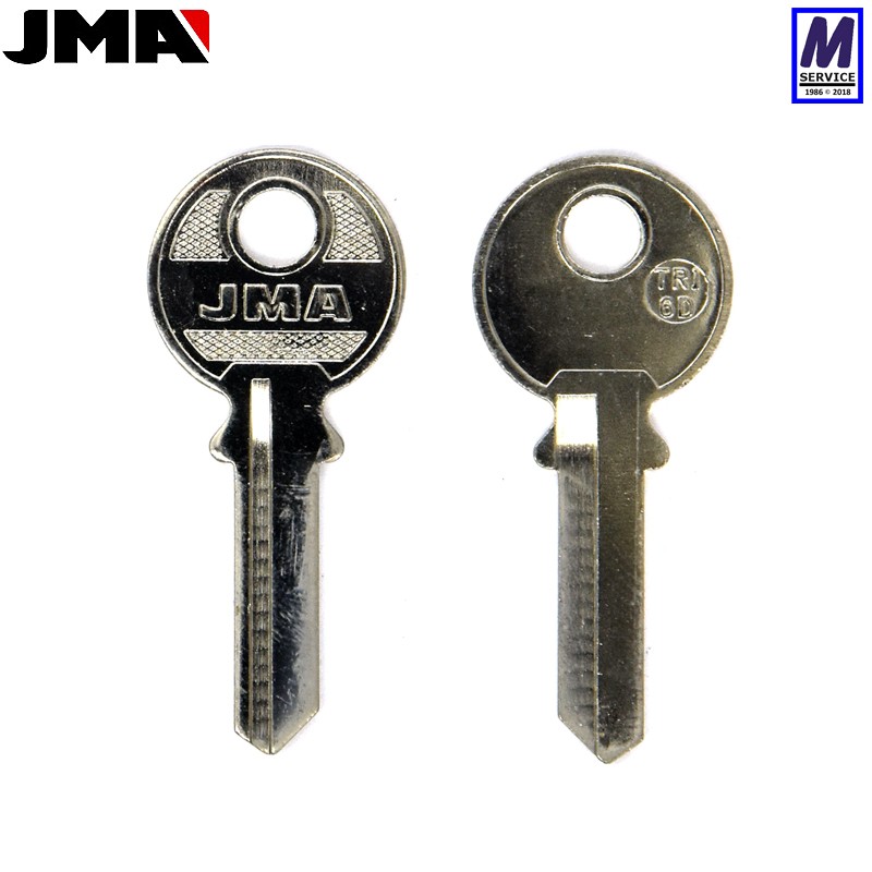 Tri Circle TR6D JMA key blank Tri Circle TR6D JMA key blank