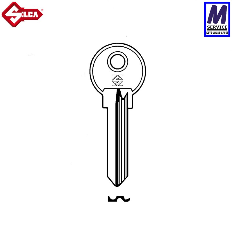 Trioving TR2 Silca key blank Trioving TR2 Silca key blank