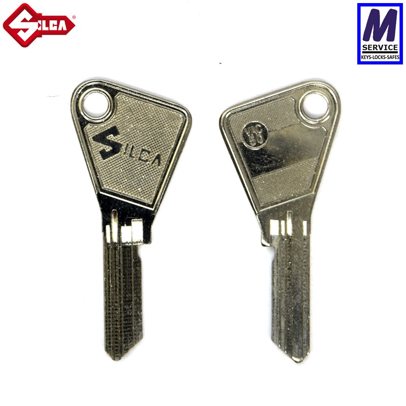 Vachette Format VAC50 Silca key blank Vachette Format VAC50 Silca key blank