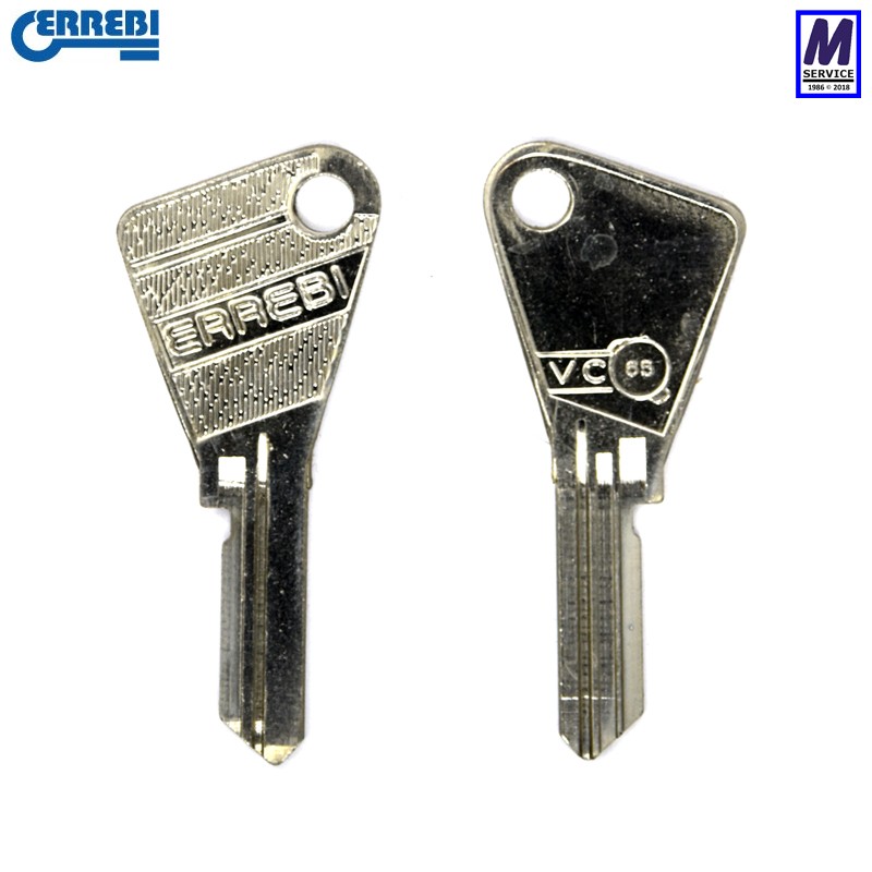 Vachette VC65 Errebi key blank Vachette VC65 Errebi key blank