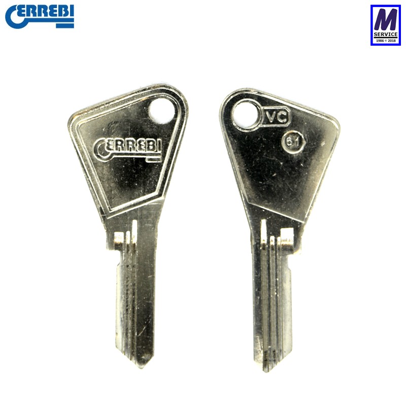 Format Vachette VC61 Errebi key blank Format Vachette VC61 Errebi key blank