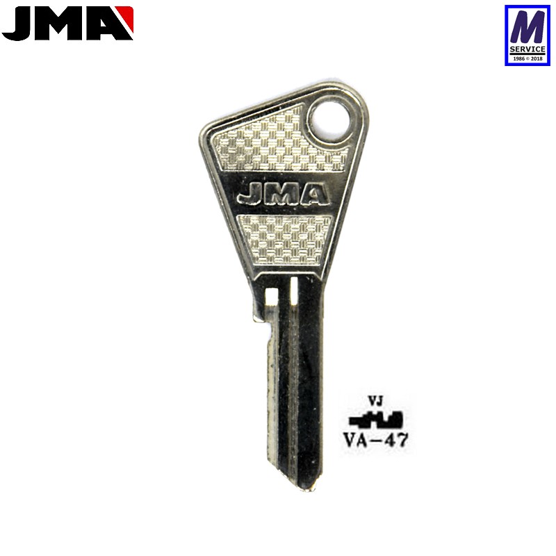 Vachette VA47 JMA key blank Vachette VA47 JMA key blank