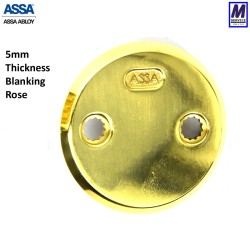 Assa cylinder ring, internal blanking, 5mm, PB.