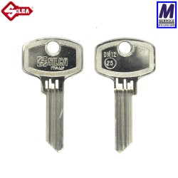 Silca DM12-25 Dom Key Blank
