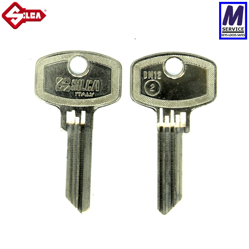 Dom DM12-2 Silca key blank