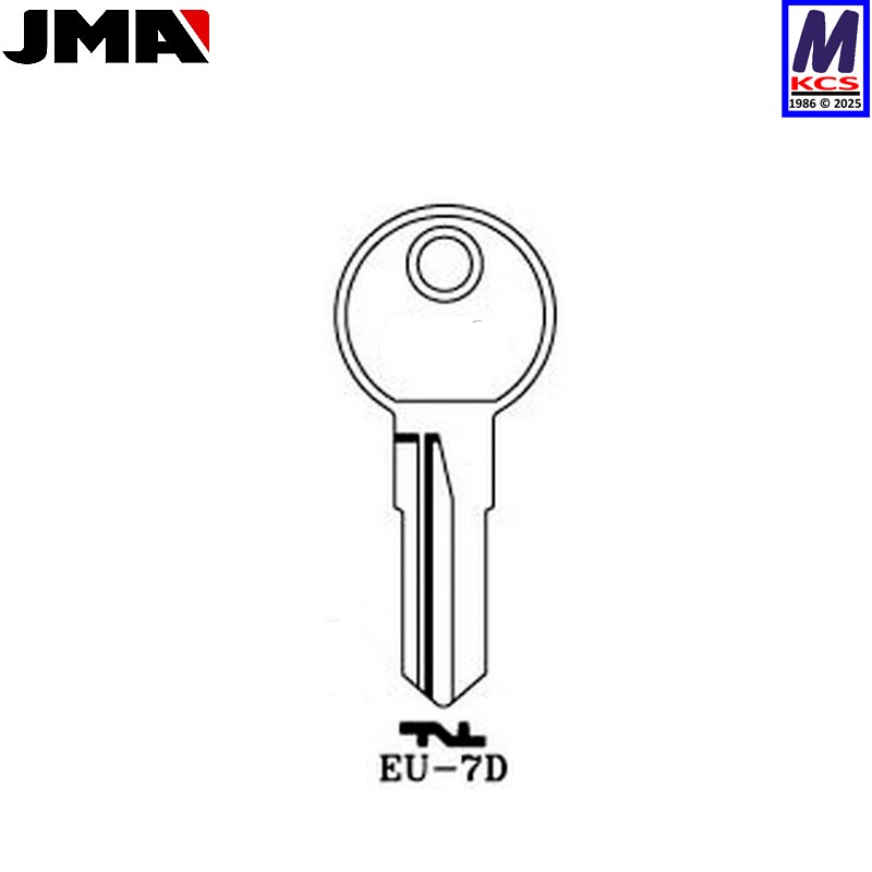 Euro Locks EU7D JMA key blank