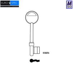 Eurospec/E*S 3 lever Key...