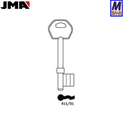 ERA 2 & 3 lever JMA Key Blank