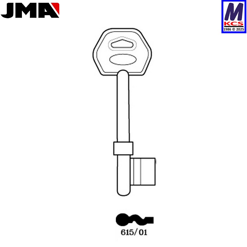 ERA 615/01 JMA key blank
