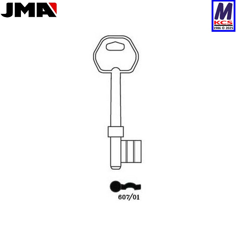 ERA 607/01 JMA key blank