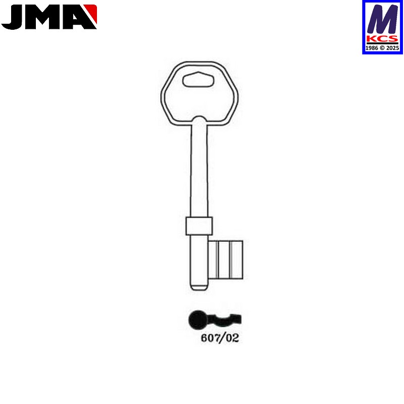 ERA 607/02 JMA key blank