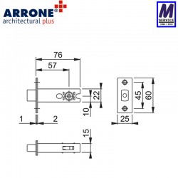 Arrone Ar8018 dimensions