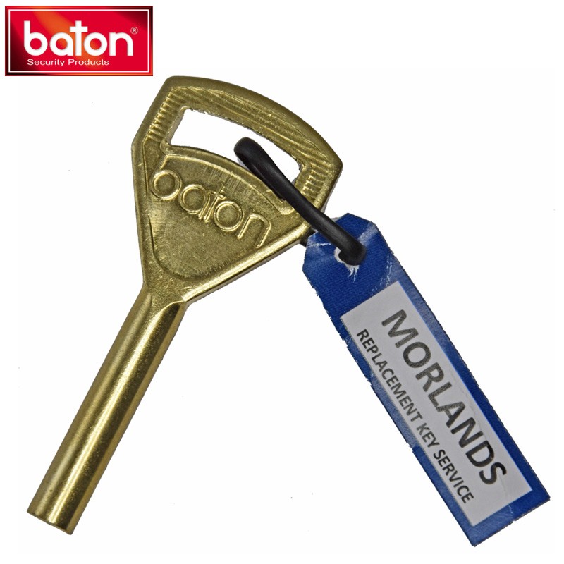 Baton disc lock key blank