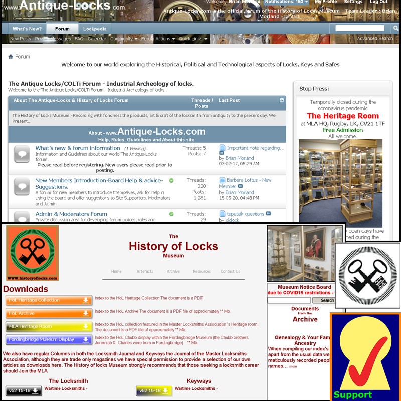 History of Locks Museum Supporters Group Membership History of Locks Museum Supporters Group Membership